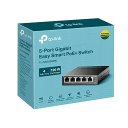 Комутатор, TL-SG105MPE TP-LINK - мініатюра 3