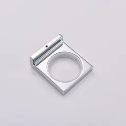 Дозатор для рідкого мила Koer AS-0104-01 настінний, хром (KR6169) - мініатюра 5