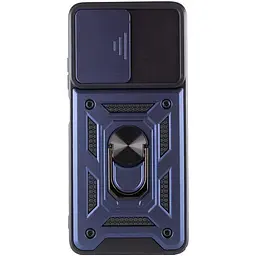Чохол Ummi Camshield Serge Ring для Xiaomi Poco X4 GT Синій / Navy - мініатюра 3