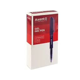 Ручка гелева Axent Autographe 0.5 мм Чорна (AG1007-01-A) - мініатюра 2