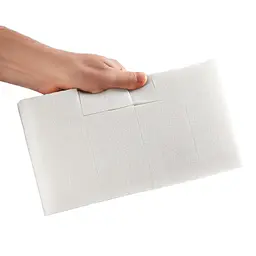 Терка будівельна Polax з товстою білою губкою та насічками 130 × 270 × 25 мм (100-474) - мініатюра 6