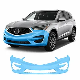 Антигравійна захисна бронеплівка за лекалами для Acura RDX TC1 2019-2021 - передній бампер
