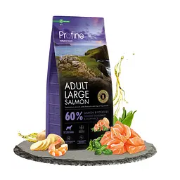Корм сухий Profine Large Salmon and Potatoes для дорослих собак великих порід, з лососем і картоплею, 12 кг - мініатюра 2