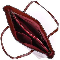 Жіноча шкіряна сумка Vintage 36х30х12 см sum0022703 - мініатюра 6