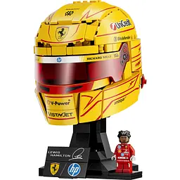 Конструктор LEGO Шолом Льюїса Гамільтона з команди Scuderia Ferrari HP (43022) - мініатюра 2