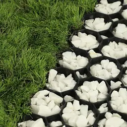 Газонна решітка Bradas MULTI GRID 40х600x600 мм KRMG40BC - мініатюра 4