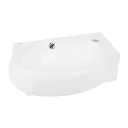 Умивальник Qtap Leo 420x280x150 White QT11111008LW, Білий - мініатюра 4