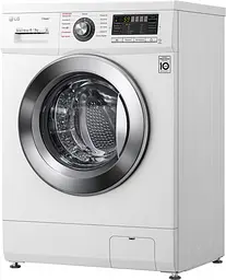 Прально-сушильна машина LG F1296CDS3, 6кг (3кг), 1200, П, Пар, глибина 44см, Дисплей, Інвертор, Білий (F1296CDS3) - мініатюра 3