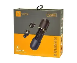 Бездротові навушники Realme TWS899 чорні - мініатюра 4