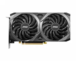 Відеокарта GF RTX 3060 12GB GDDR6 Ventus 2X OC MSI (GeForce RTX 3060 VENTUS 2X 12G OC) (LHR)