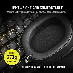 Ігрові навушники Corsair HS55 Surround Carbon (CA-9011265) [75609] - мініатюра 9