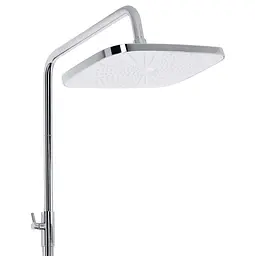Душова система універсальна Qtap Gemini Chrome/White з виливом QTGEM111CRW45687 - мініатюра 4