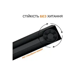Комп'ютерний стіл ITechMount з регульованою висотою MT12BB чорний (MT12BB) - мініатюра 10