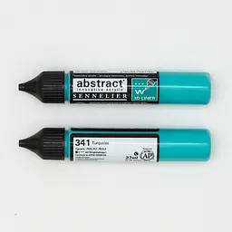 Лінер акриловий Sennelier Abstract, 3D, 27 мл, Бірюзовий (Turquoise)