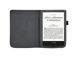 Чохол для електронної книги BeCover Slimbook для Pocketbook 627 Touch Lux4 Black (703730) - мініатюра 3