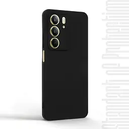 Чехол-накладка для смартфона Realme C75 4G/C75x 4G, противоударный, силиконовый, термополиуретановый (ТПУ), с защитой камеры и корпуса, черный, защита всего корпуса, ArmorStandart (ARM82898) - мініатюра 2