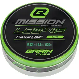 Волосінь Brain Mission Carp Line (Camo) 600m 0.23mm 4.5kg - мініатюра 2