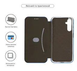Чохол-книжка ArmorStandart G-Case для Samsung A24 4G (A245) Blue - мініатюра 3