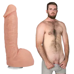 Фалоімітатор Doc Johnson Signature Cocks Girthmaster, 22.9 см - мініатюра 2