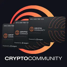Криптогаманець Tangem Wallet 2.0 Crypto Community на 3 картки (TG128X3-CC) - мініатюра 3