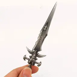 Брелок World of Warcraft Sword ice tribulation Світ Військового Ремесла Меч Крижана скорбота 11 см 21 WOW 47 - мініатюра 3