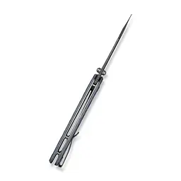 Ніж складаний туристичний Civivi Pentad (8.8 см) Damascus / Micarta синій/білий - мініатюра 7