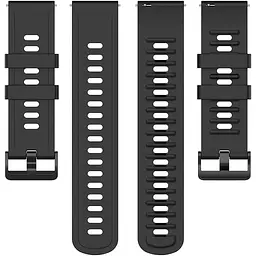 Ремінець для Amazfit GTR силіконовий швидкознімний металеві застібки - мініатюра 5