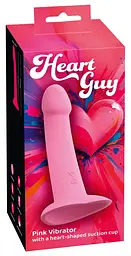 Вібратор You2Toys Heart Guy 19 см (рожевий) - мініатюра 19