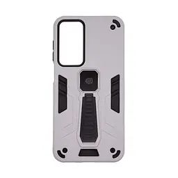 Чехол для Samsung Galaxy A16 4G (A165)/A16 5G (A166), Proover, серый, с подставкой и магнитом, противоударный, ударопрочный, бронированный, панель-накладка, защита всего корпуса, термополиуретан (TPU) + поликарбонат (PC), ArmorStandart (ARM85769)
