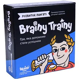 Настільна гра Brainy Trainy Brainy Trainy Розвиток пам'яті (укр.) (УКР059)