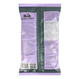 Чипси Fjord Chips Havsno картопляні морськая сіль перець 150 г - мініатюра 2