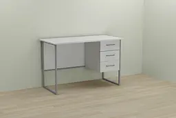 Комп'ютерний стіл Ferrum-decor Гаррі 75x120x70 сірий ДСП Білий 16мм (FRD-101471) - мініатюра 5