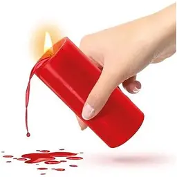 БДСМ-cвічка низькотемпературна Fetish Tentation SM Low Temperature Candle Red - мініатюра 3