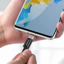PD кабель Baseus Superior Series Fast Charging Data Cable Type-C to Type-C 100W 1m чорний CATYS-B01 - мініатюра 6