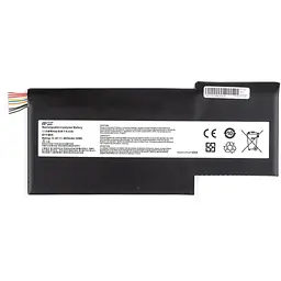 Акумулятор PowerPlant для ноутбуків MSI GS63VR (BTY-M6K) 11.4V 4600mAh