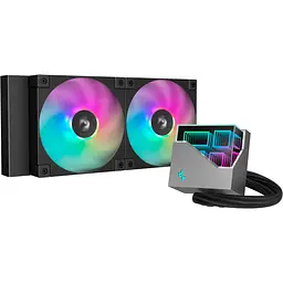 Система водяного охолодження Deepcool LT240 ARGB Black (R-LT240-BKAMNC-G-1) UA [150130]