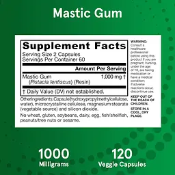 Смола Jarrow Formulas Mastic Gum 120 таблеток - мініатюра 8