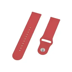 Силіконовий ремінець BeCover для Amazfit Stratos 1/2/2S/3/GTR 2/GTR 47mm/GTR Lite 47mm/Nexo/Pace Red (706368) - мініатюра 3