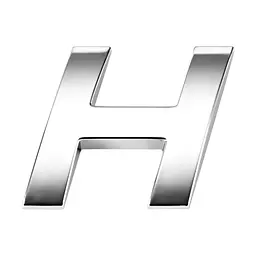 3D- літера: H нахил MAK (30202)