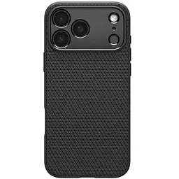 Чехол Spigen Liquid Air для iPhone 17 Pro Matte Black (ACS10331) + защитное стекло - мініатюра 2