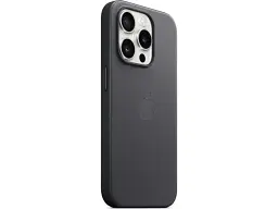 Чохол для смартфона Apple iPhone 15 Pro FineWoven Case with MagSafe Black (MT4H3) - мініатюра 2