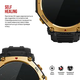 Гідрогелева плівка на годинники Amazfit Watch T-Rex 3 Pro 48mm ArmorStandart захисна плівка для смарт годинників прозора (ARM90850) - мініатюра 3