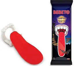 Зуби вампіра + Желейна мова Bebeto Vampire Teeth 25g - мініатюра 2