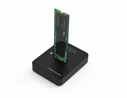 Док-станція XON MemoryDock M.2 NGFF SATA USB 3.1 Type-C Чорний (XMD1C13NG1PB 6426) - мініатюра 3