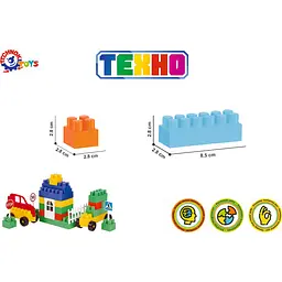 Конструктор ТехноК Техно 1, 64 деталі (0496) - мініатюра 7