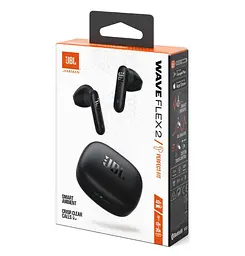 Навушники JBL WFlex II TWS Bluetooth 5.3 Black - мініатюра 6