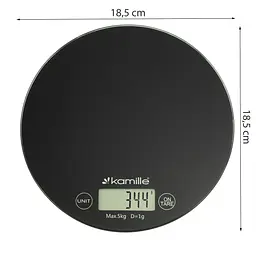 Ваги кухонні Kamille KM-7108 - мініатюра 5