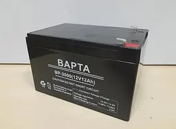 Свинцево-кислотний акумулятор Варта BP-3000 акумуляторна батарея для безперебійника 12В 12.0Ач Чорний - мініатюра 6