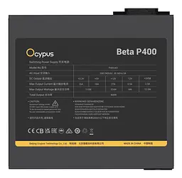Блок живлення Ocypus BETA P400 400W (BETA-P400-N1HDBK024X-EU) - мініатюра 4