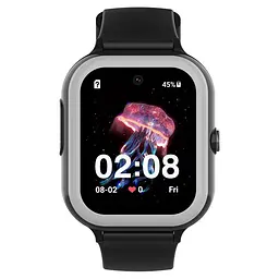 Дитячий розумний годинник-телефон Lemfo M39 з GPS трекером, 4G, відеозв'язком, камерою та прослуховуванням Чорний - мініатюра 2